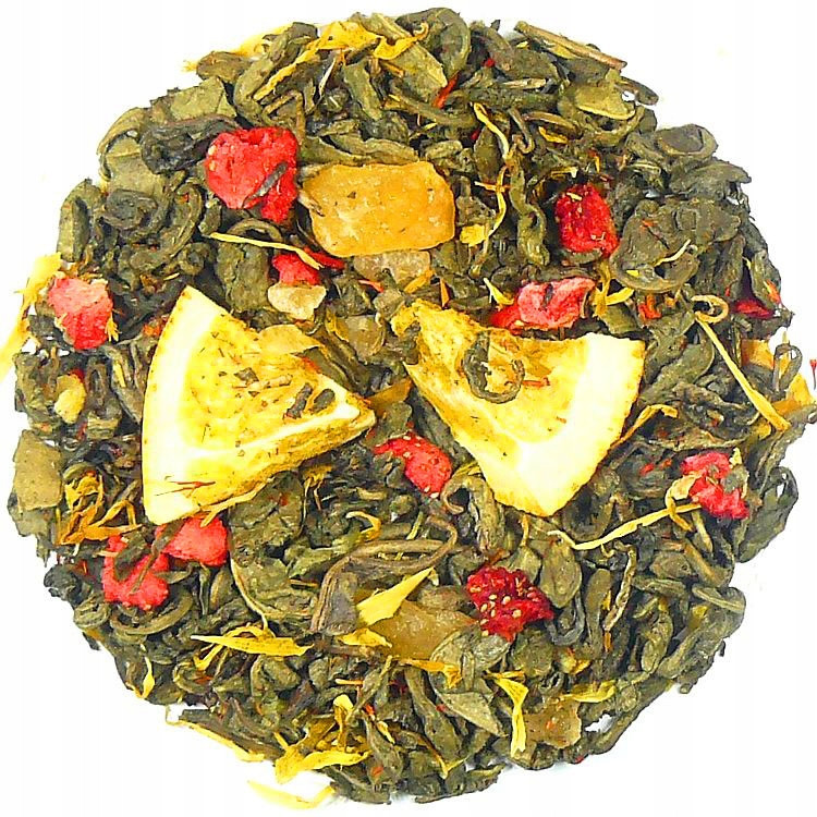 čaj Zelená Mango Tango Pomáhá Šafrán 1kg