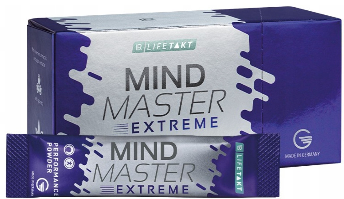 Lr Mind Master Extreme zdravý energetik guarana kofein 2,5g x 14 sáčků