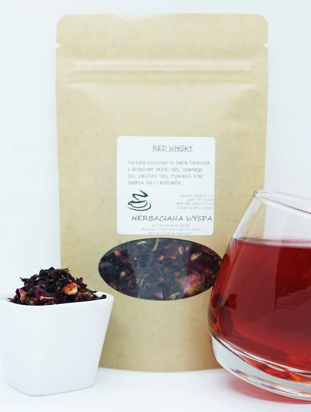 Red Whisky 1 kg čaj ovocný ibišek hřejivý