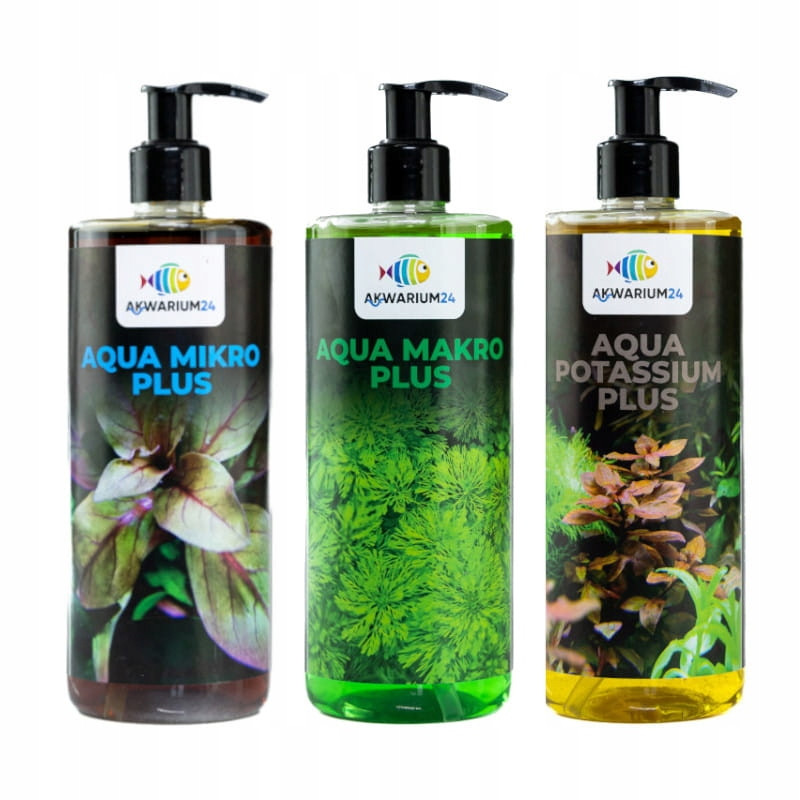 Makro Hnojiva Mikro Potas 3x500ml Sada Do Akvária