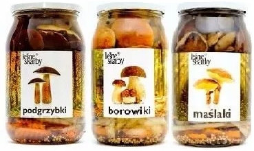 Podhoubí Hříbky Marinované Máslo Sada Pl 900ml/800g LesníPoklady