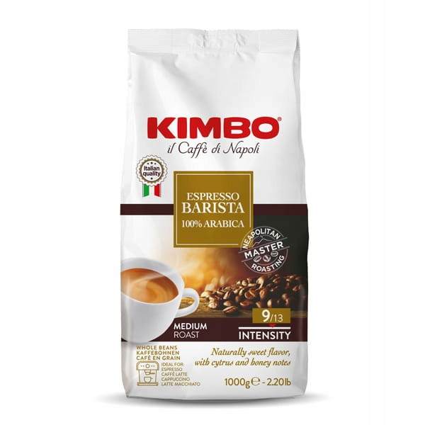 Káva zrnková Arabica Kimbo Espresso Barista 1000 g