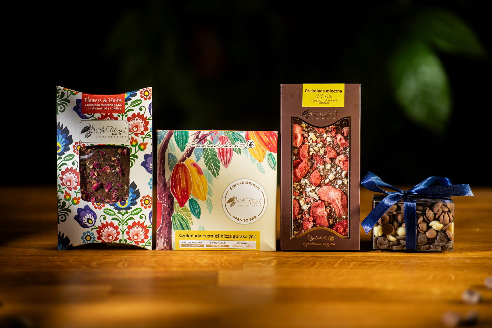 Dárková sada s čokoládou a dropsy