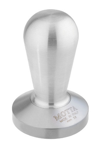 Motta Tamper ocel. Hliníková rukojeť 58mm vypouklá