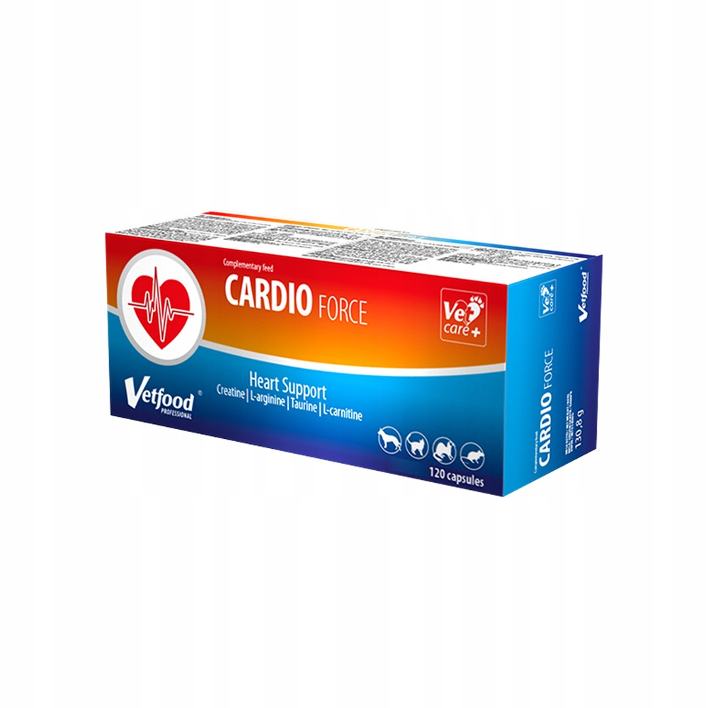 Vetfood Cardioforce 120kaps.