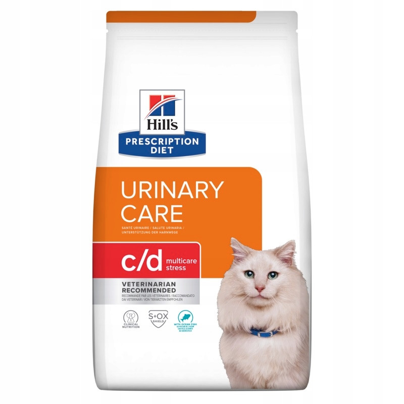 Hill's Prescription Diet c/d Multicare Stress Urinary Care suché krmivo 8 kg