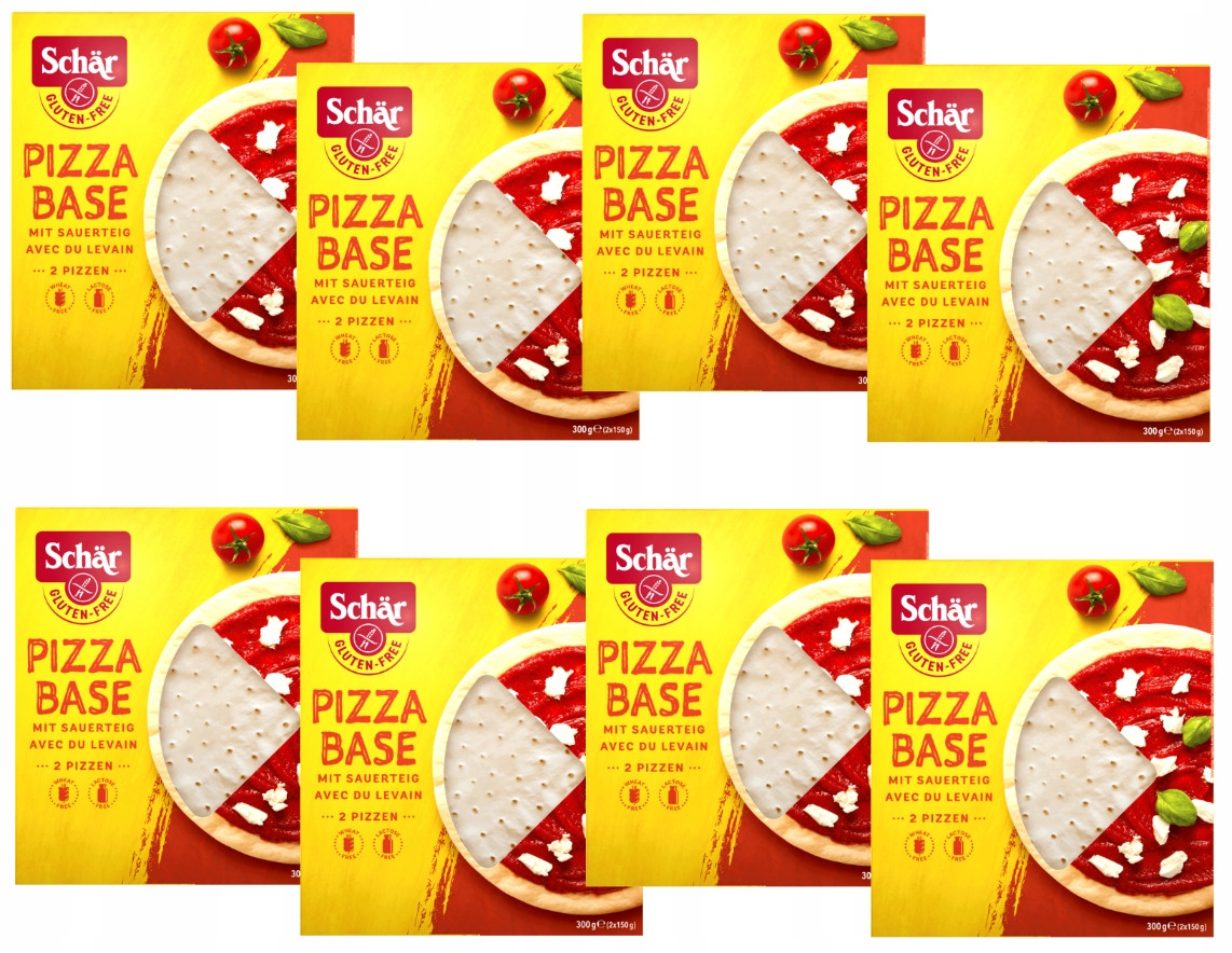 5x Schar Spody Bezlepková báze Pizza Base 300g