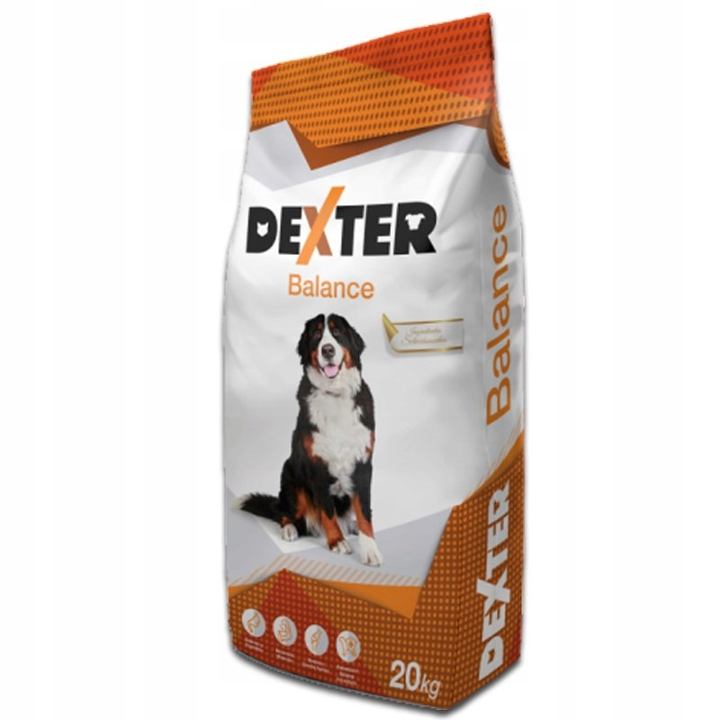 Krmivo Dexter Balance s vitamíny 20 kg pro aktivní psy