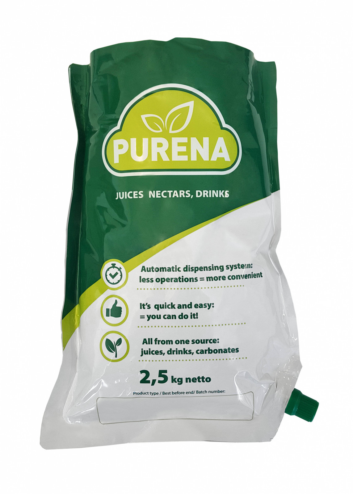 Zahuštěná jablečná šťáva 100% Purena 2,5kg