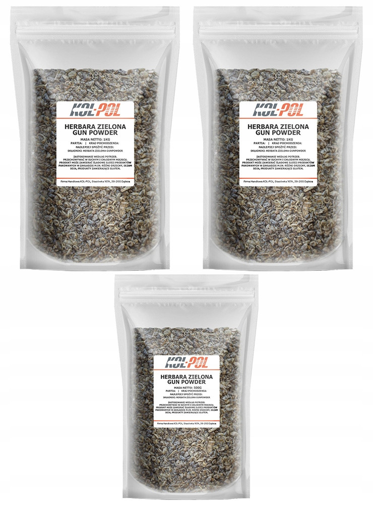 čaj Zelená Gunpowder 2,5kg Listová