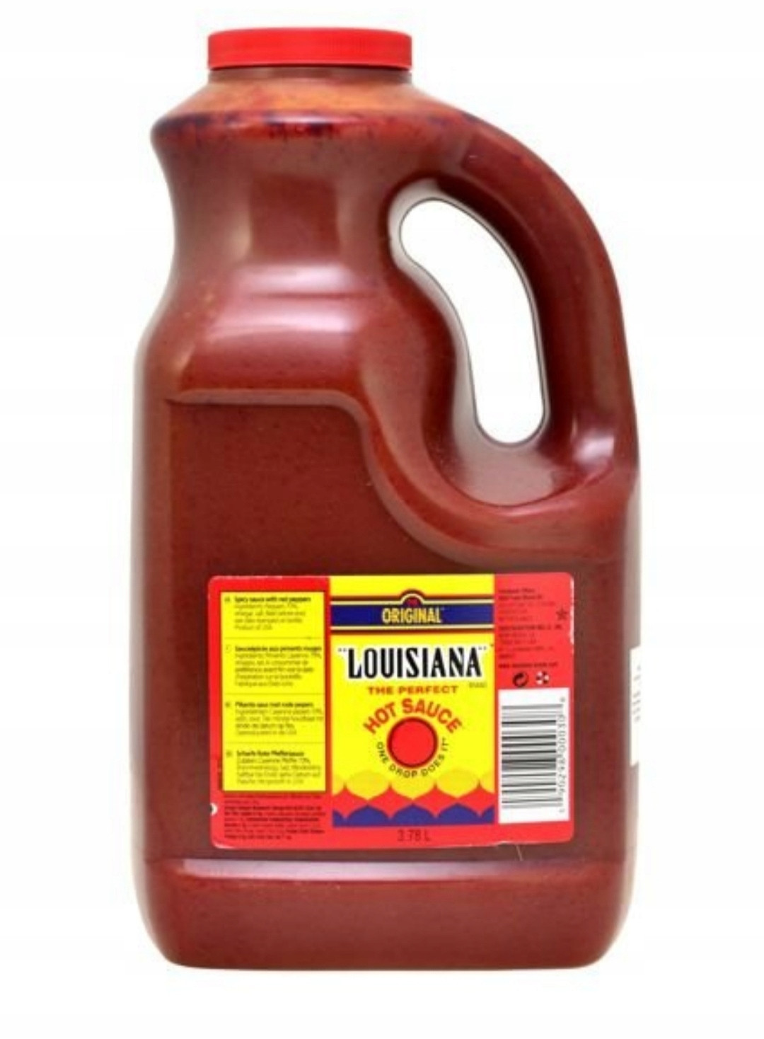 omáčka Paprikový Louisiana Ostrý! 3,78l Usa