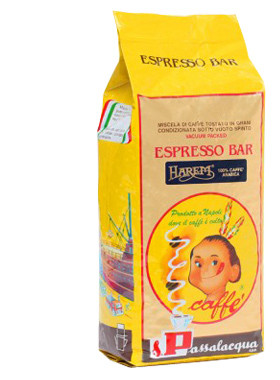 Káva Zrnková Passalacqua Harem 1KG