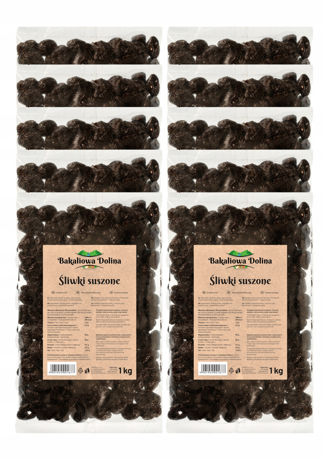 Sušené Švestky 5 Kg 5000 G Švestka Bez Pecek Čerstvé Švestka Sušená Kvalita