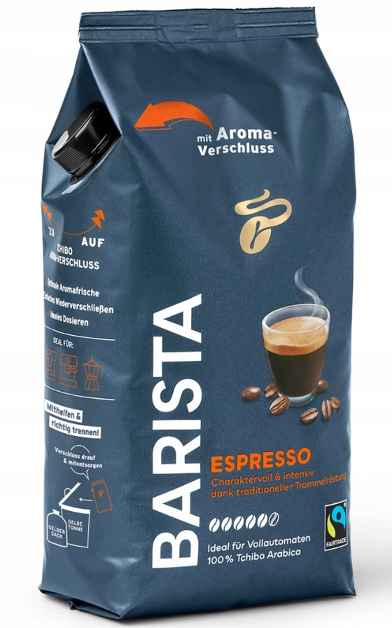 Tchibo Barista Espresso 1kg káva káva