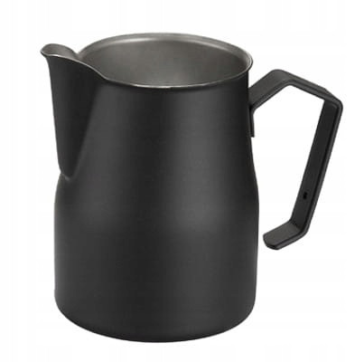 Konvička na napěnění mléka Motta 500 ml černá