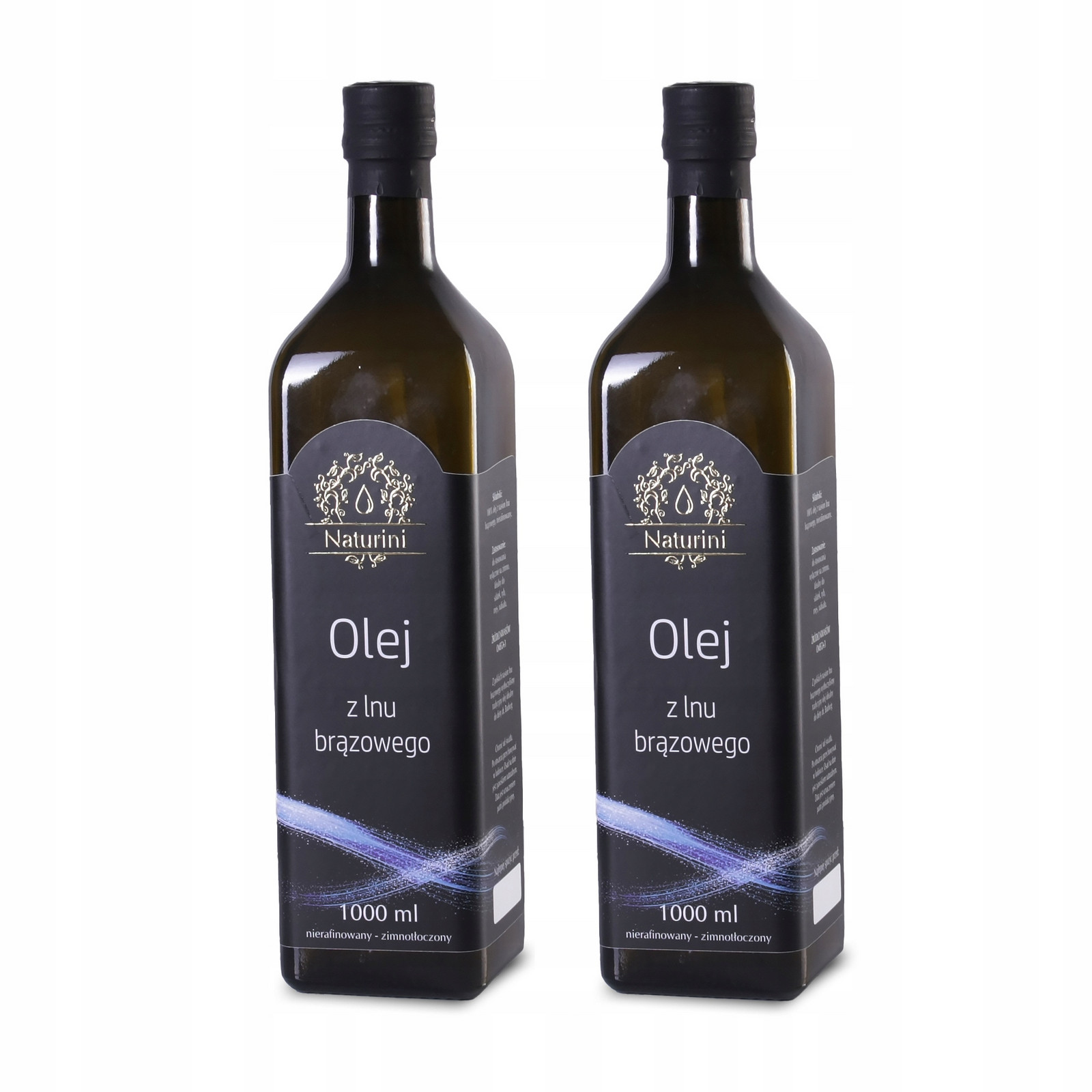 Lněný olej Lisovaný Na Zimno 2x1000ml NaturOil