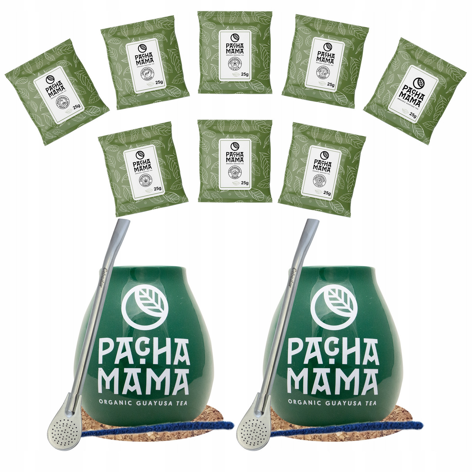 Guayusův párový set Pachamama vzorku na start