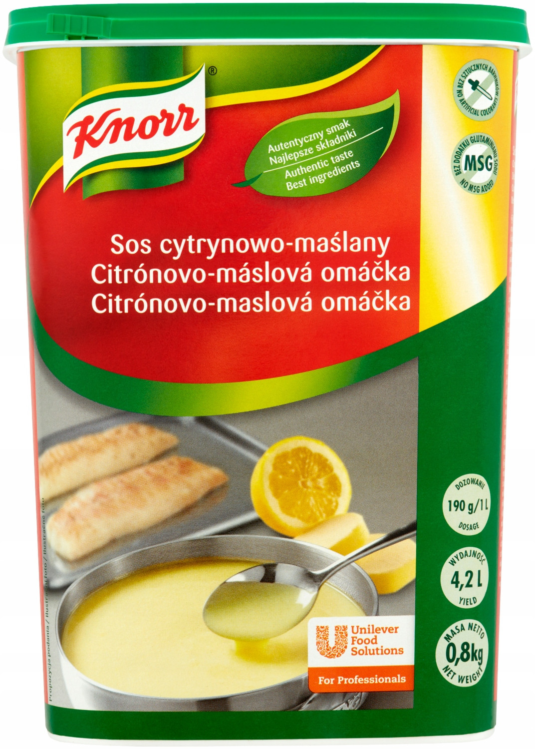 Omáčka citronovo-máslová 800g Knorr