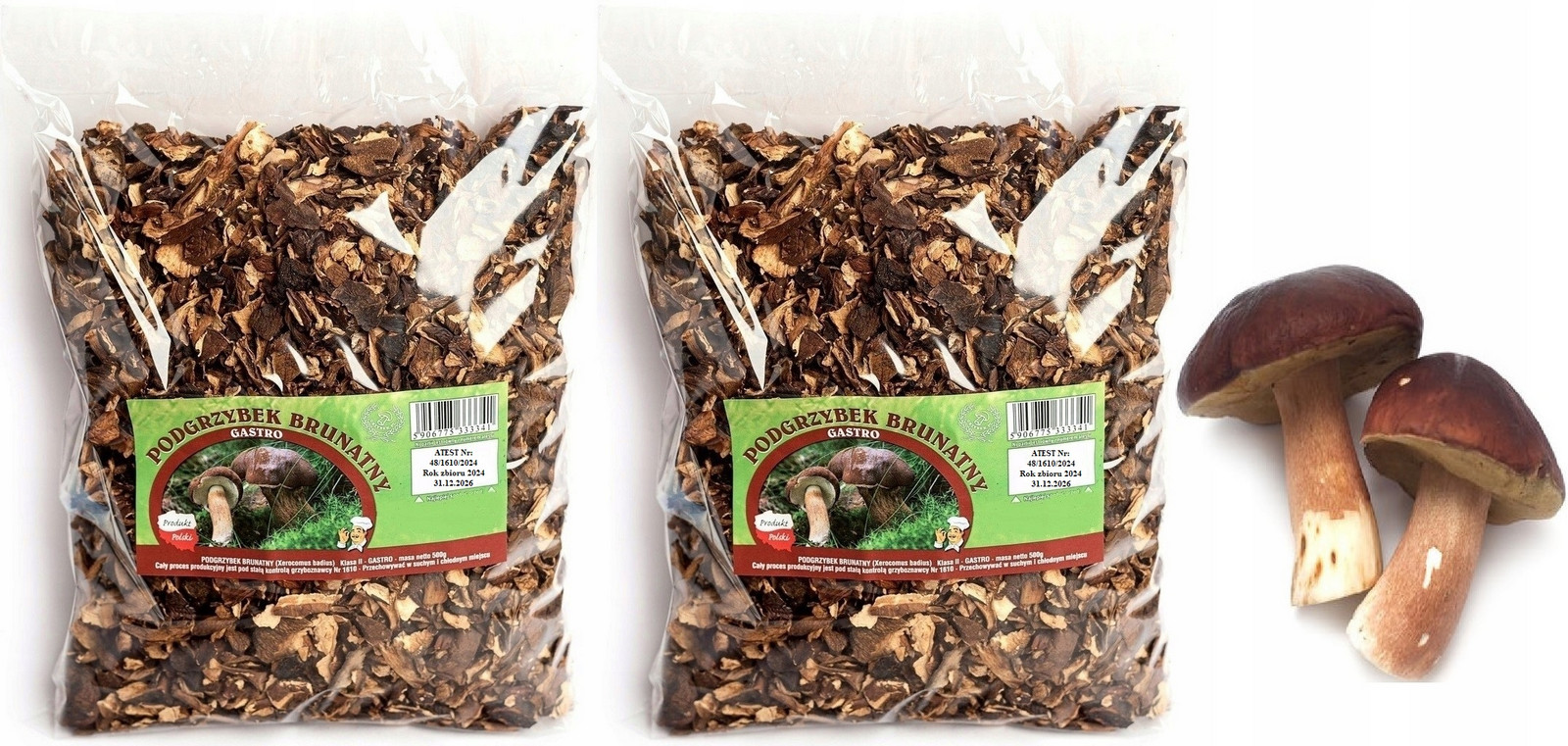 Podhoubí Gastro 1kg Polský Atest 2024 Nová Sklizeň houby sušené lesní