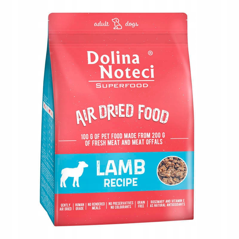 Dolina Noteci Superfood Jídlo z jehněčího masa – krmivo pro psy 5 kg