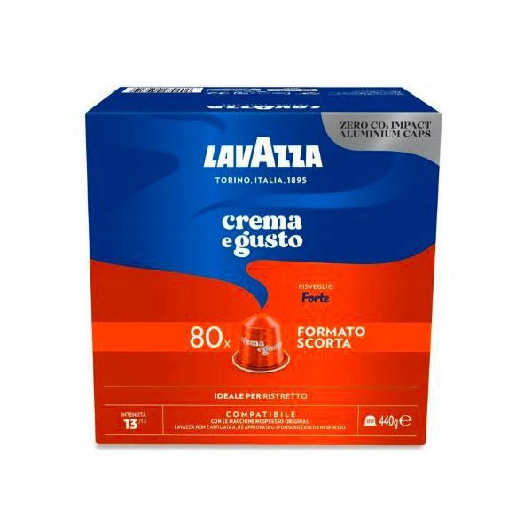 Káva Lavazza Nespresso Crema E Gusto Forte 80 kapslí