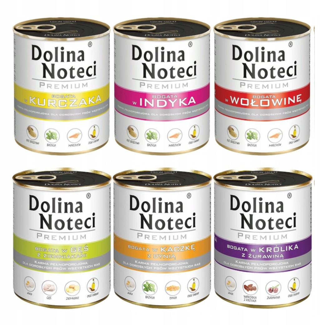 Dolina Noteci Premium Mix chutí 12x800g pro všechna plemena