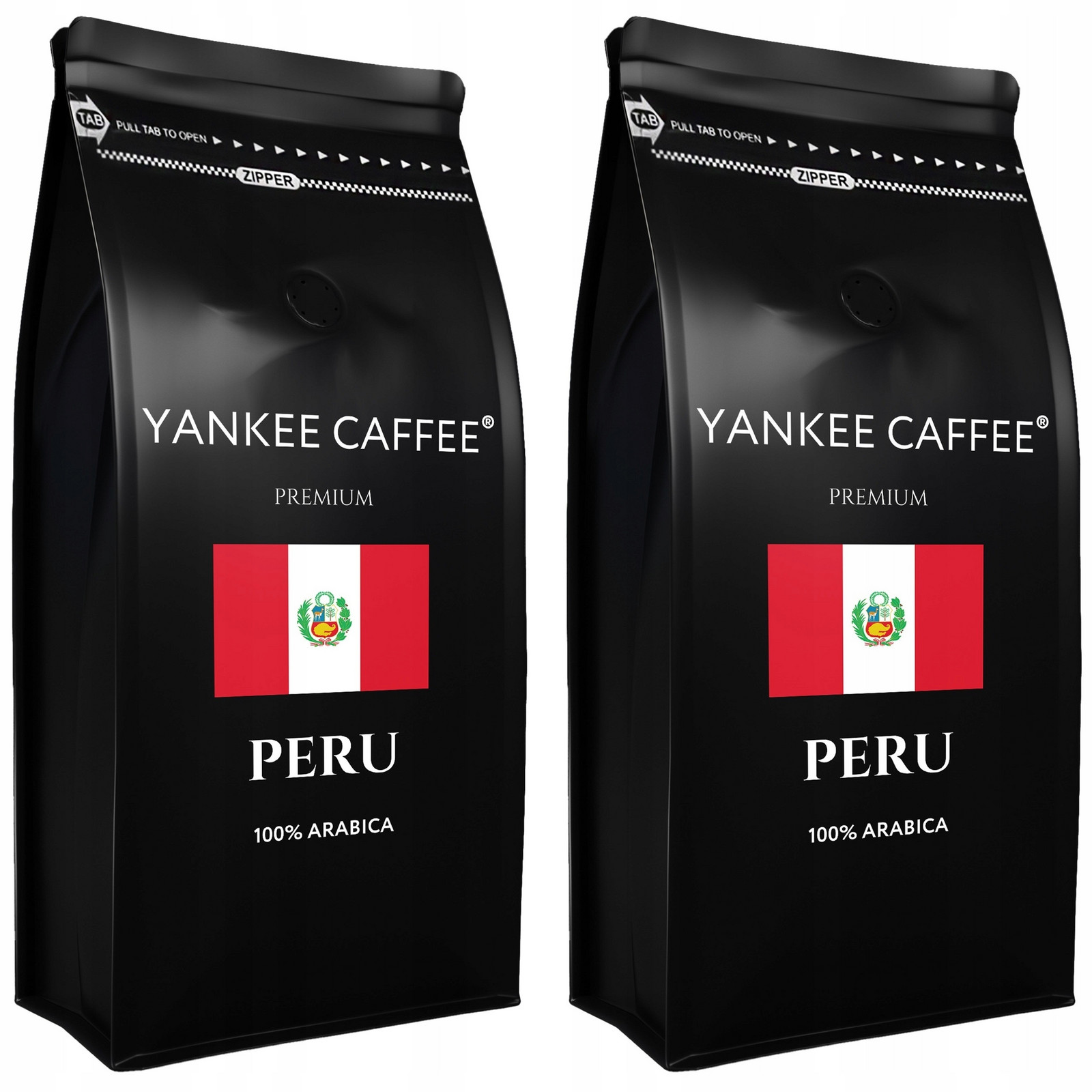 Káva zrnková 2x1kg 100% Arabica čerstvě pražená Peru Pro kávovar a překapávač