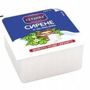 Sýr Sirene 100% z kravského mléka Bulharský, solný, zrající