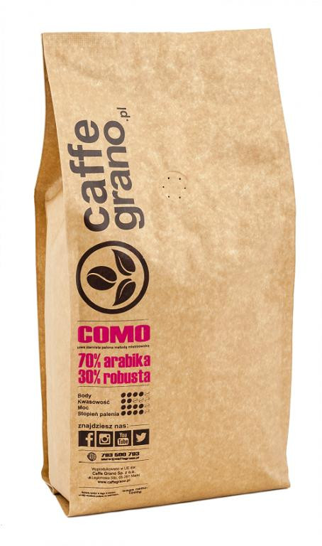 Káva zrnková míchaná Caffe Grano Como 1000 g