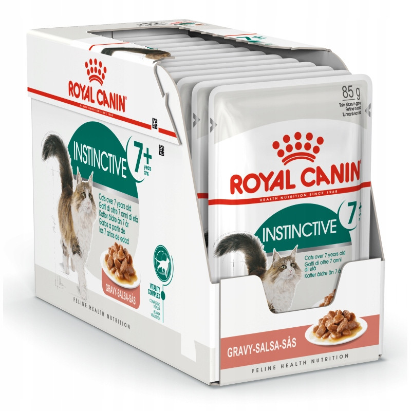 Royal Canin Instinktiv +7 V Omáčce 12X Kočičí krmivo