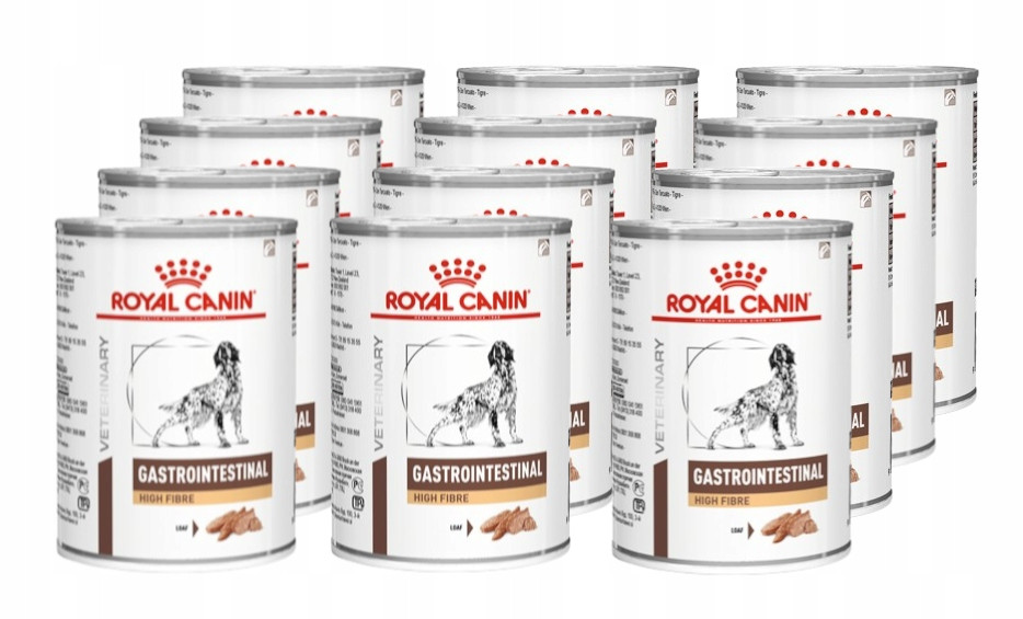 Royal Canin Gastro Intestinal High Fibre 12x410g plechovka