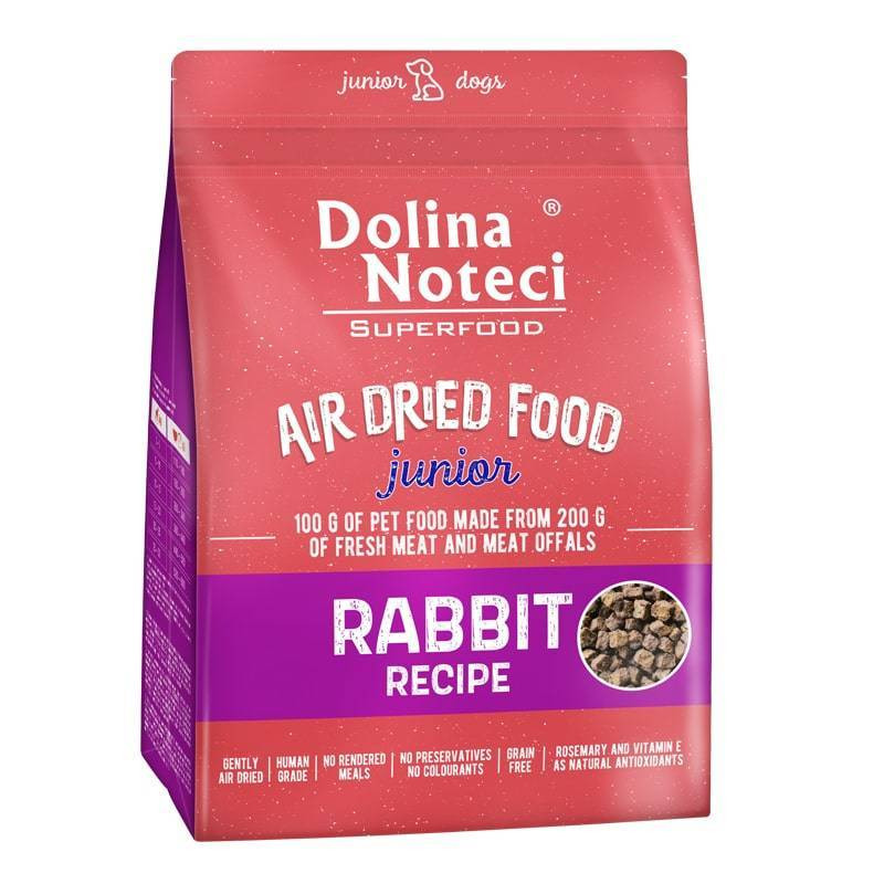 Dolina Noteci Superfood Junior Krmivo z králíka – krmivo pro psy 5 kg