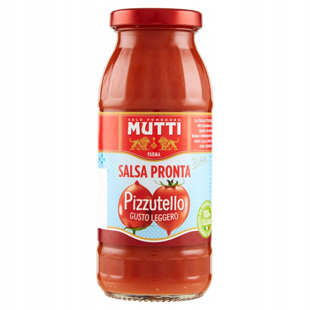 Mutti Salsa Pizzutello Mutti 300 g |Hotová Omáčka s jemnou příchutí