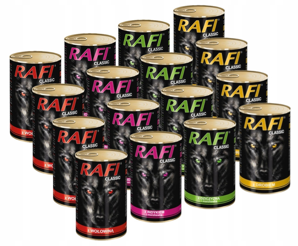 Rafi Classic MIX Chutí v omáčce 16x1240g