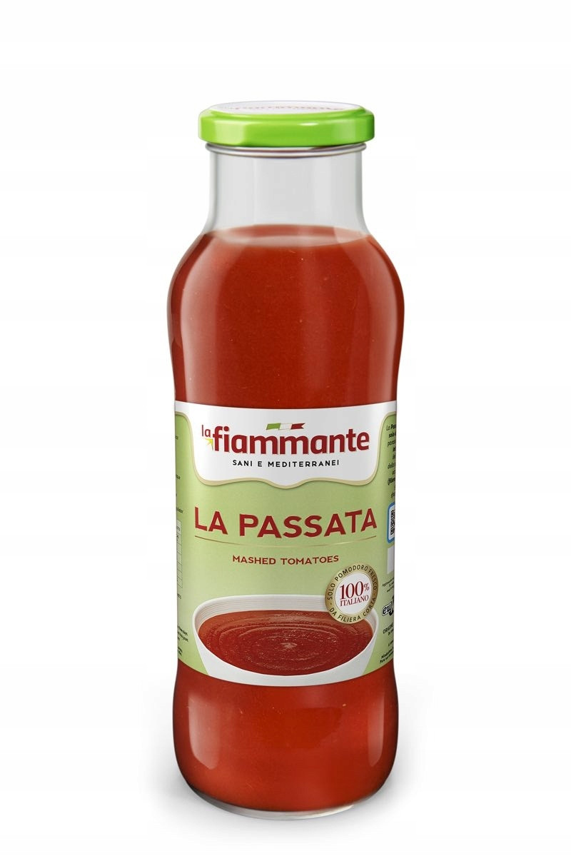 Sada 12 kusů rajčatového Passata La Fiammante 680 g