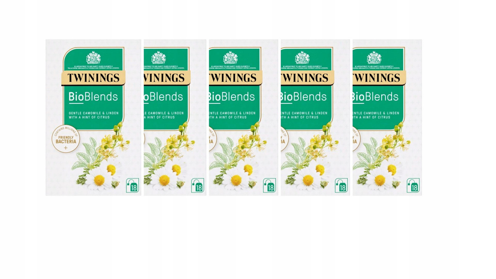 twinings bioblends heřmánek s Lípou 90tašek