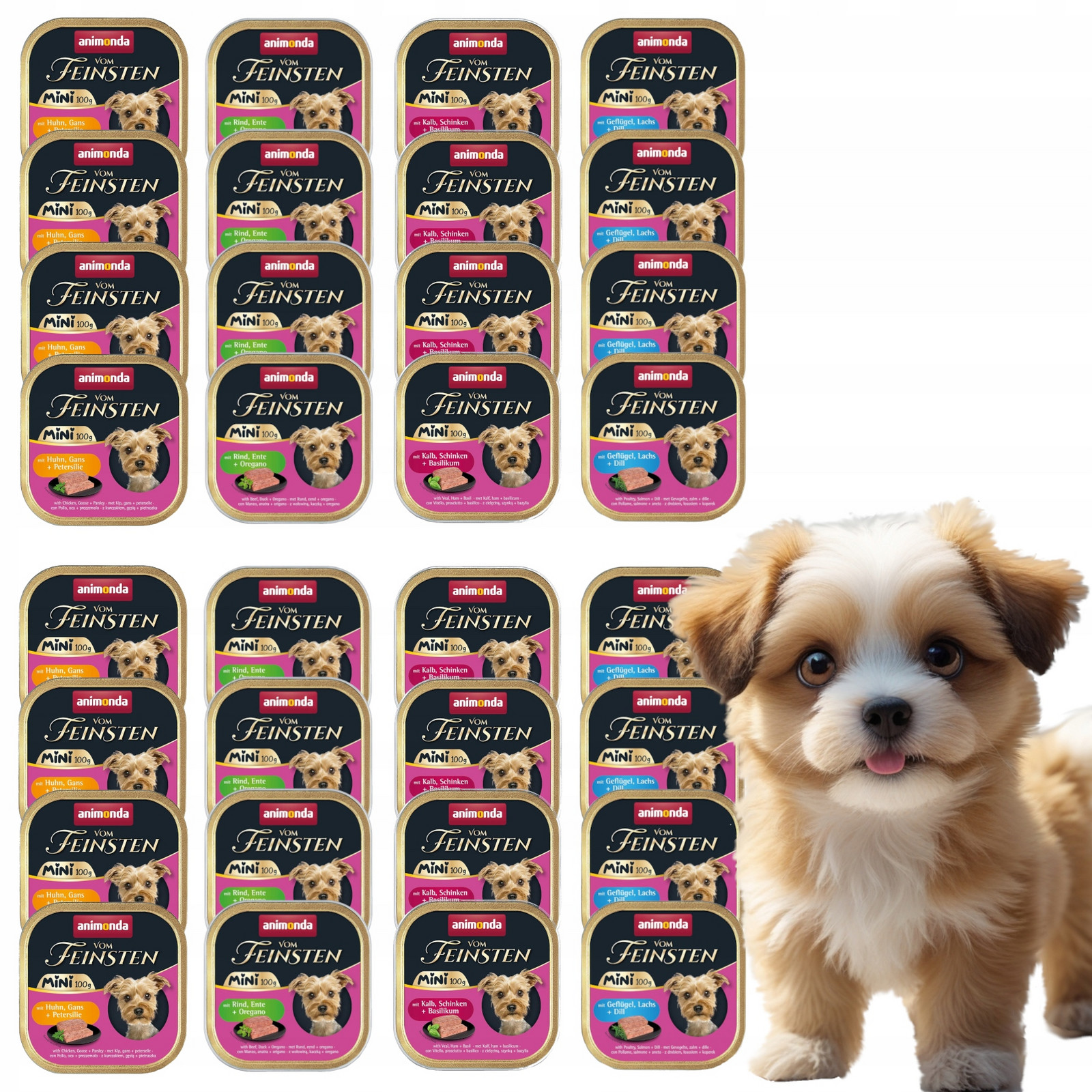 Animonda Vom Feinsten Mini 32 x 100g MIX Chutí