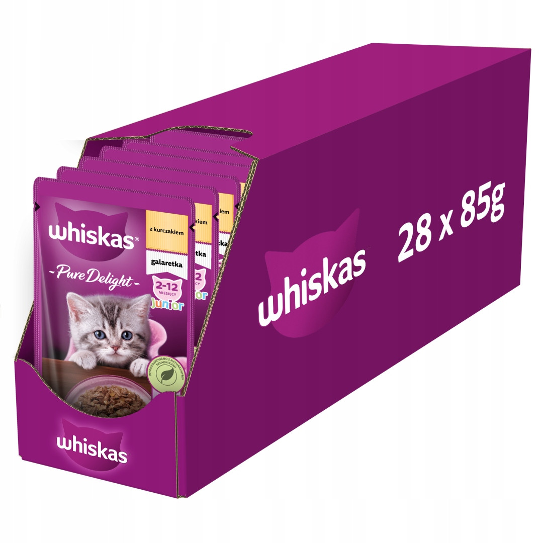Whiskas Junior Kurčka krmivo Pro Koťata 28x85G