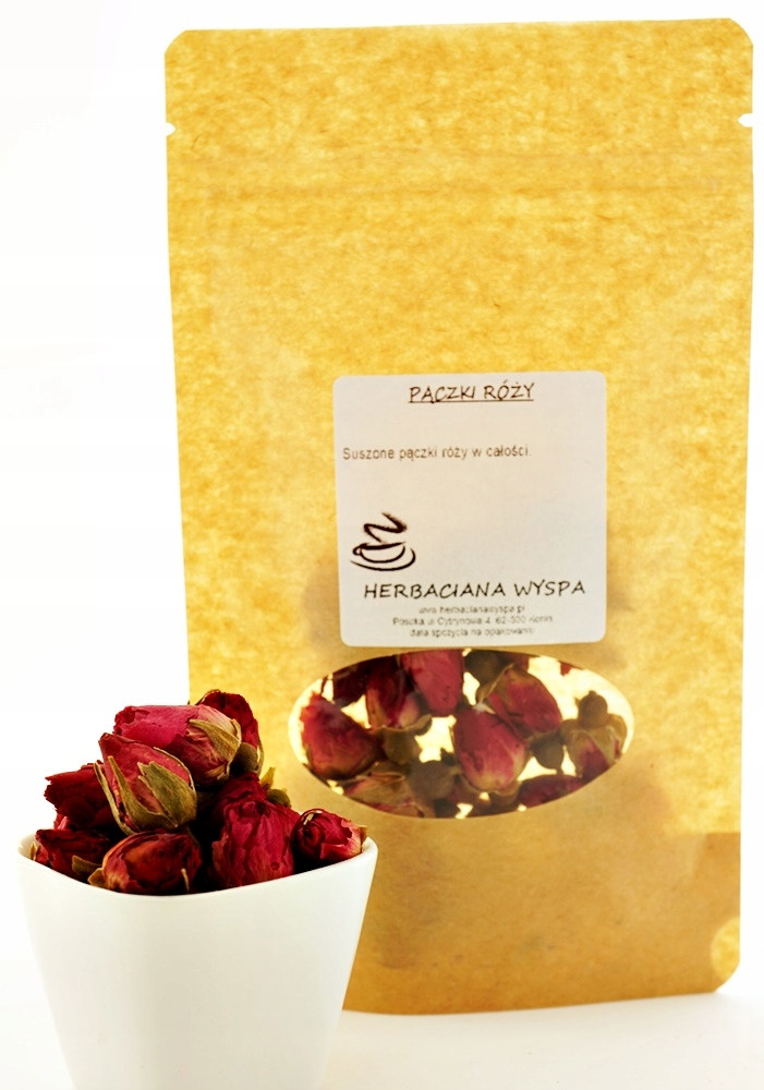 Poupata Růže celé květy jedlá sušina na čaj 1 kg