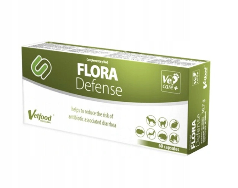 Vetfood Flora Defense 60 kapslí