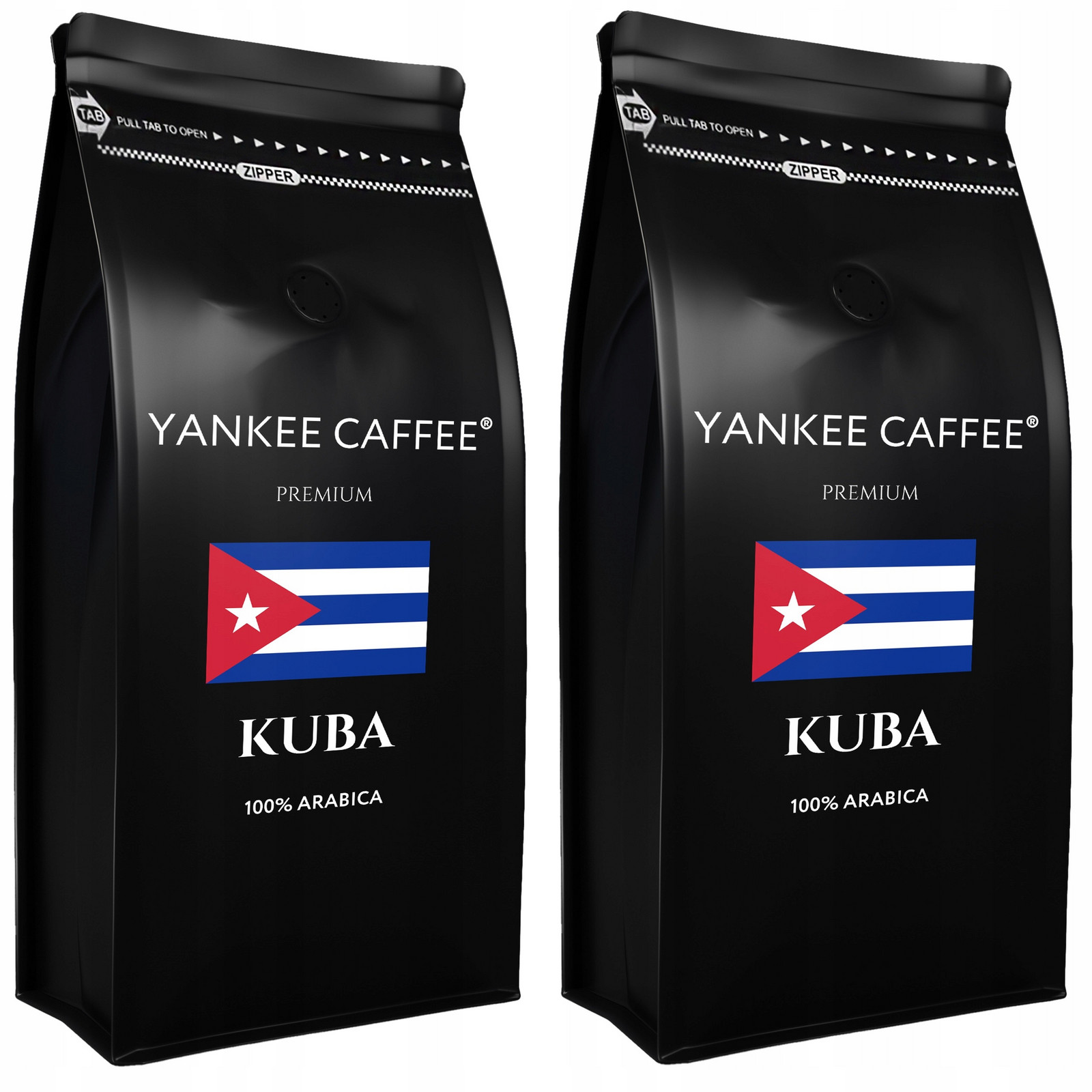 Káva zrnková 2x1kg 100% Arabica čerstvě pražená Kuba Pro kávovar a překapávač