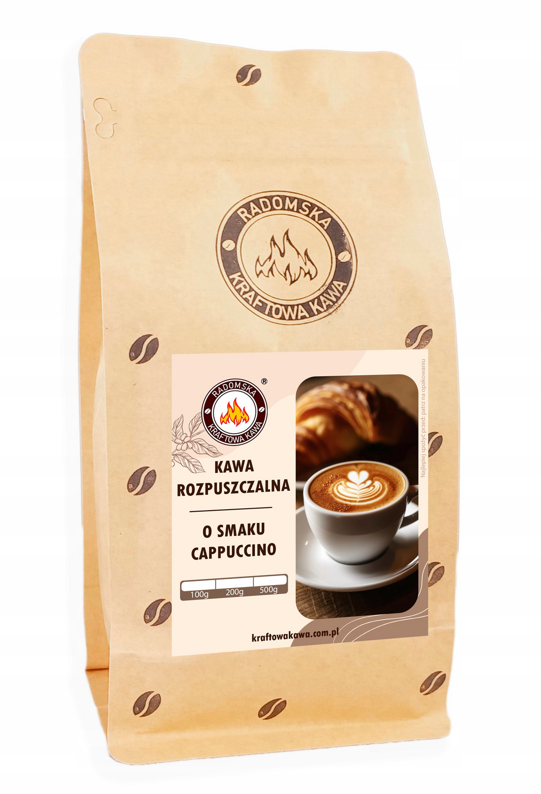 Káva rozpustná Cappuccino 500g