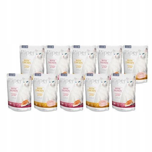 Dolina Noteci Piper pro kočky mix chutí 20x100g (kapsička)