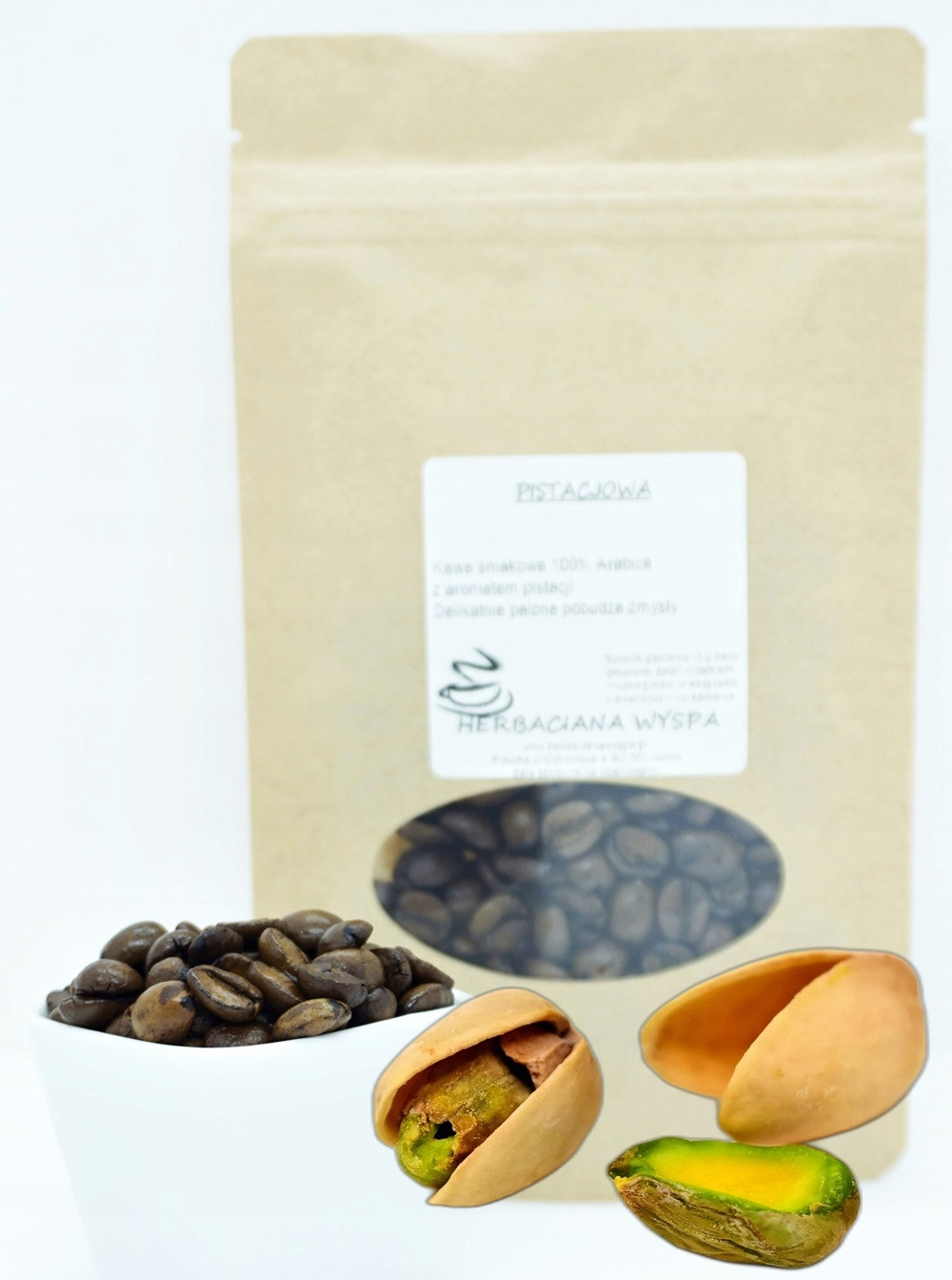 Pistáciová 500 g káva ochucená nezaměnitelná