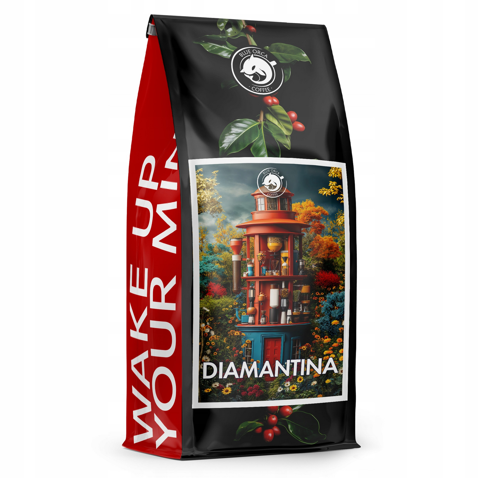 Káva zrnková 1kg Brazílie Brazil Diamantina Arabica 100% Limited Edition