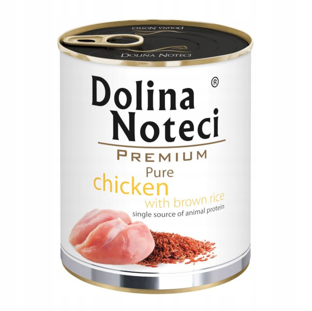 Dolina Noteci Pure Bohaté na kuře s rýží 6x800g Monoproteinové
