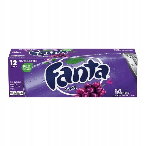 Nápoj Fanta hroznové víno, Fanta grape 355 ml Usa