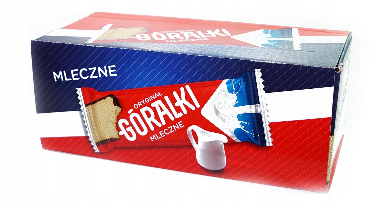 Mléčné oplatky Góralki Mléčné 36X45g