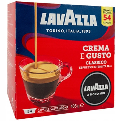 Káva Lavazza A Modo Mio Crema E Gusto 54 kapslí Bonus videokniha