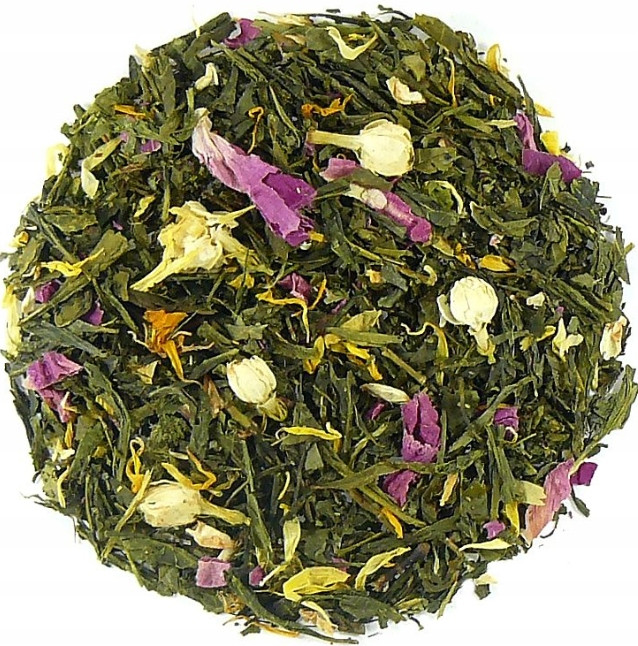 čaj zelená Sencha Flower Power Jasmínová 1kg